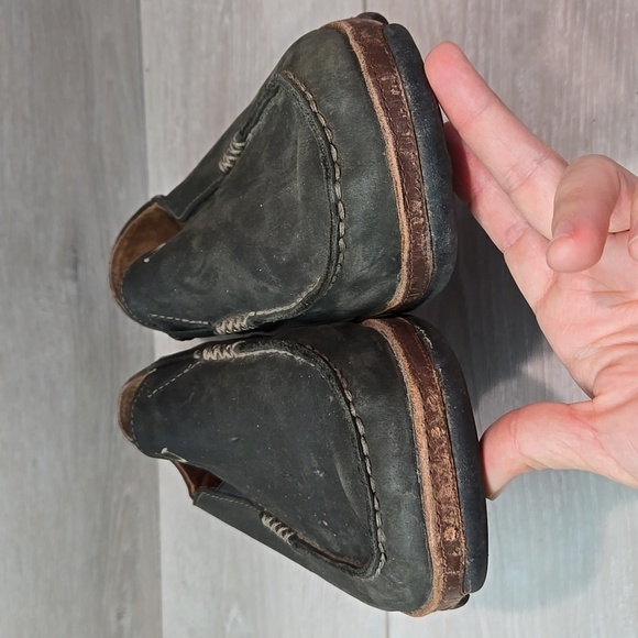 Olukai Mens Moloa Leather Loafer Slip on shoes sz 10 - Picture 6 of 12